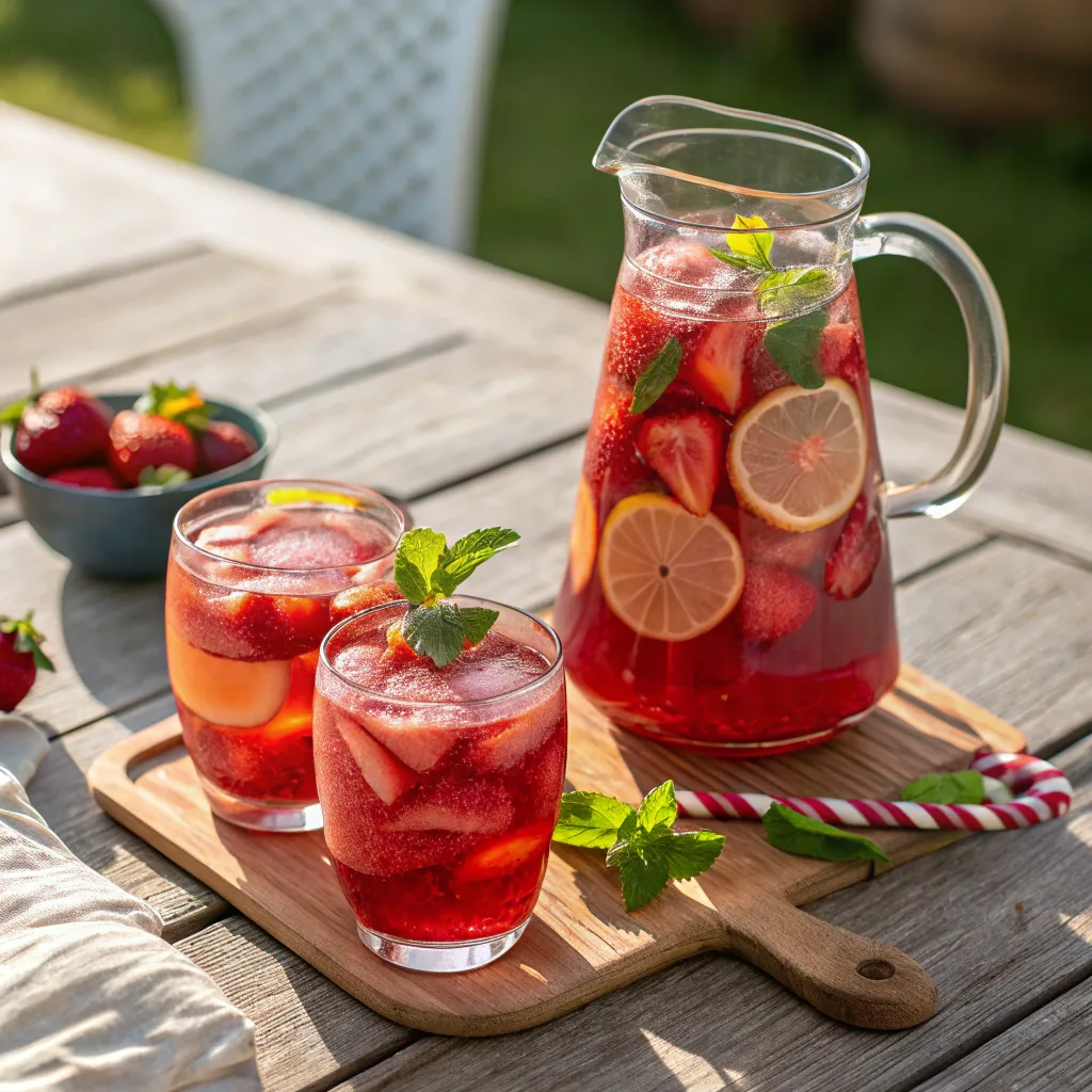 Strawberry Lemonade Sangria – The Best Sweet-Tart Summer Drink to Try Now Strawberry Lemonade Sangria benefits of strawberry lemonade sangria