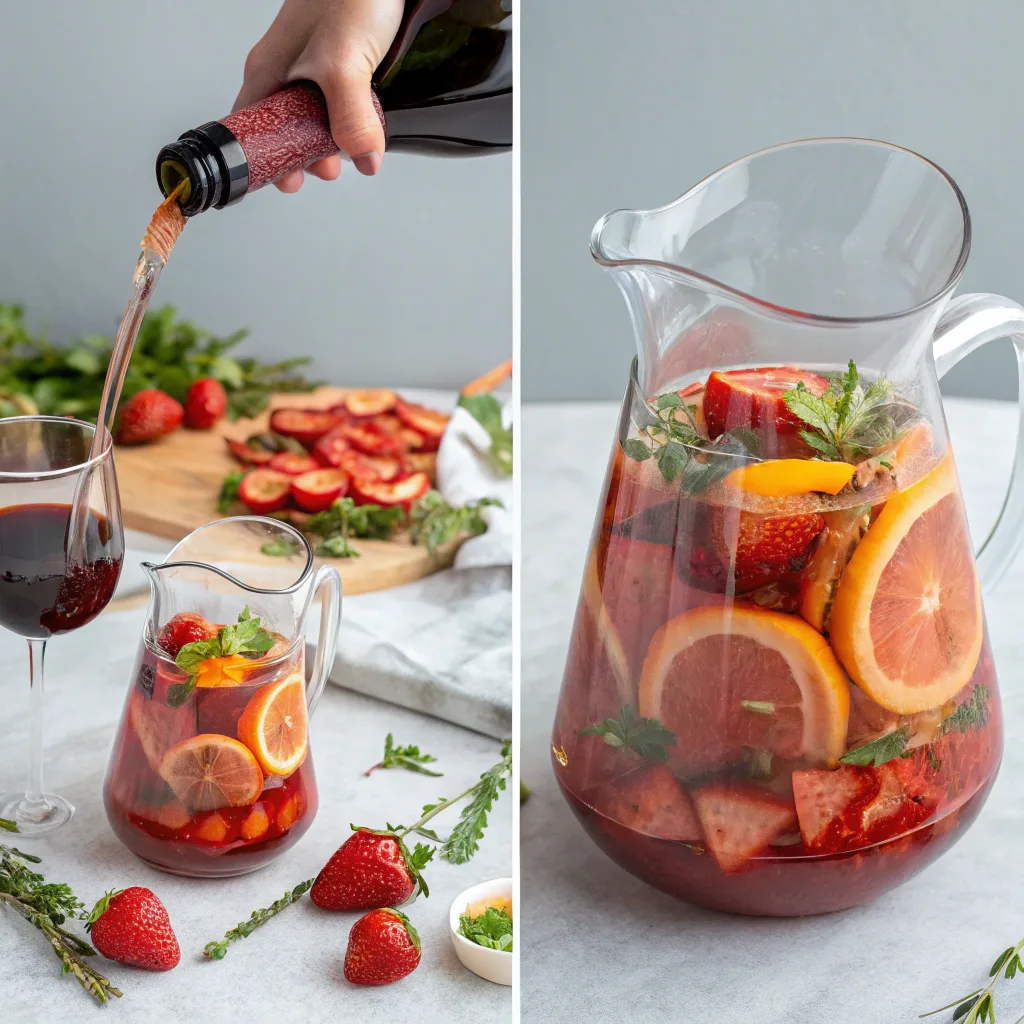 Strawberry Sangria: The Best Fruity Refreshment You’ll Ever Sip Strawberry Sangria Making Strawberry Sangria at home step-by-step